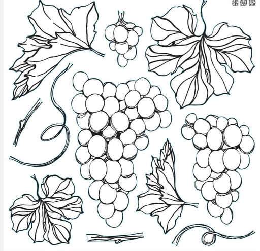 IOD Decor Stempel Grapes erhältlich bei Countryside Colours