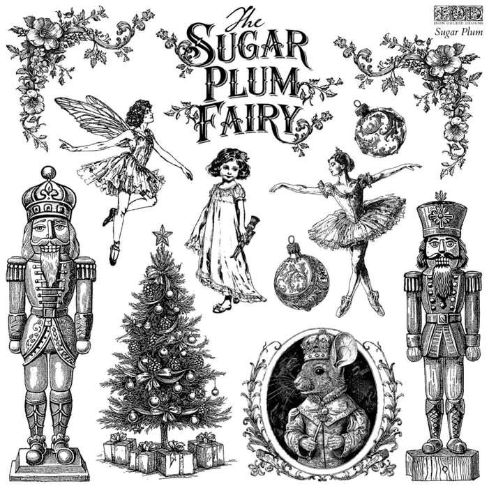 IOD Stempel Sugar Plum Limited Edition aus der neuen Weihnachtskollektion 2025 erhältlich bei Countryside Colours