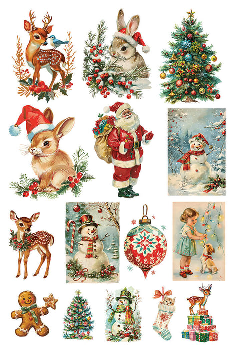 IOD Decor Transferfolie Kitschy Christmas Holiday Release 2024 Limited Edition erhältlich bei Countryside Colours