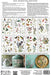 IOD Decor Transfer Wilde Bloemen Verpackungsrückseite erhältlich bei Countryside Colours