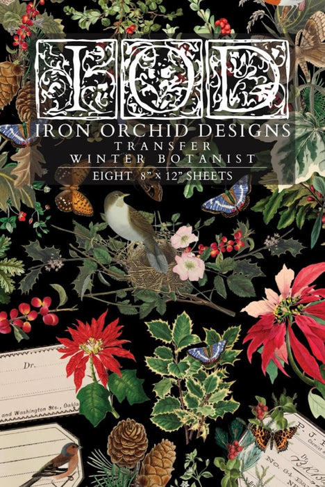 IOD Mould Winter Botanist Limited Edition aus der neuen Weihnachtskollektion 2025 erhältlich bei Countryside Colours