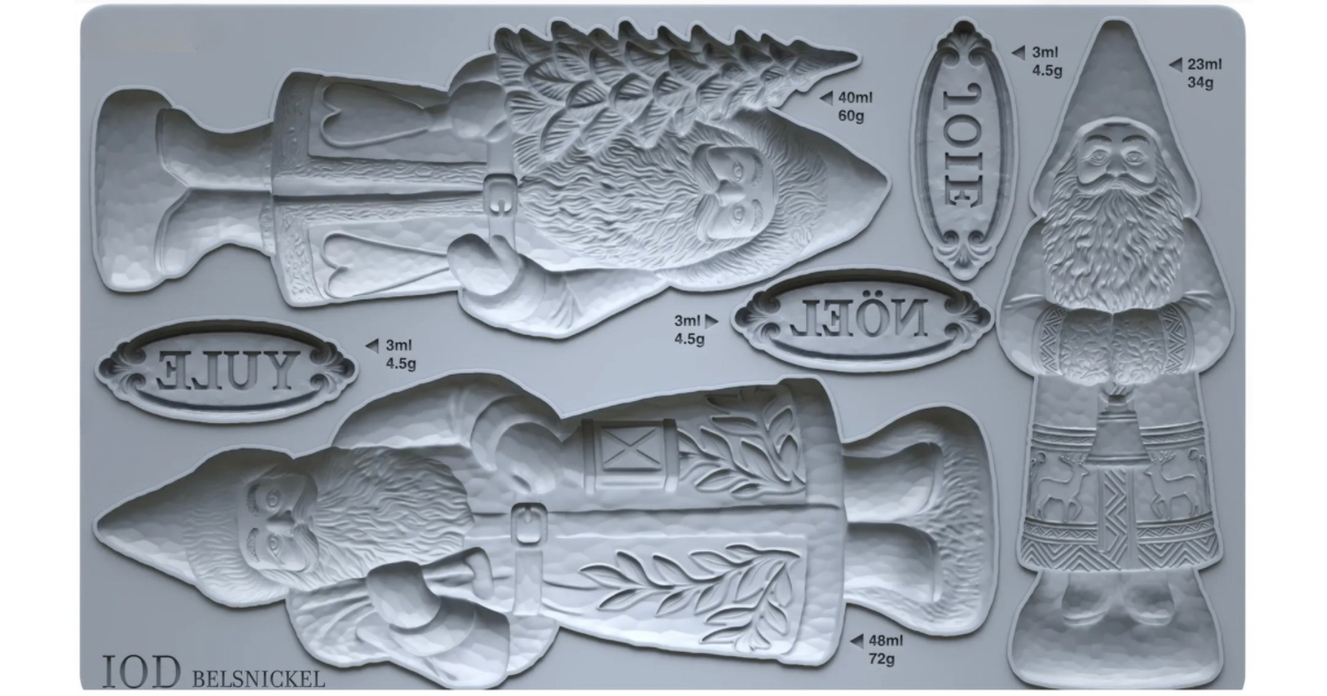 IOD Mould Belsnickel | Winterkollektion 2026