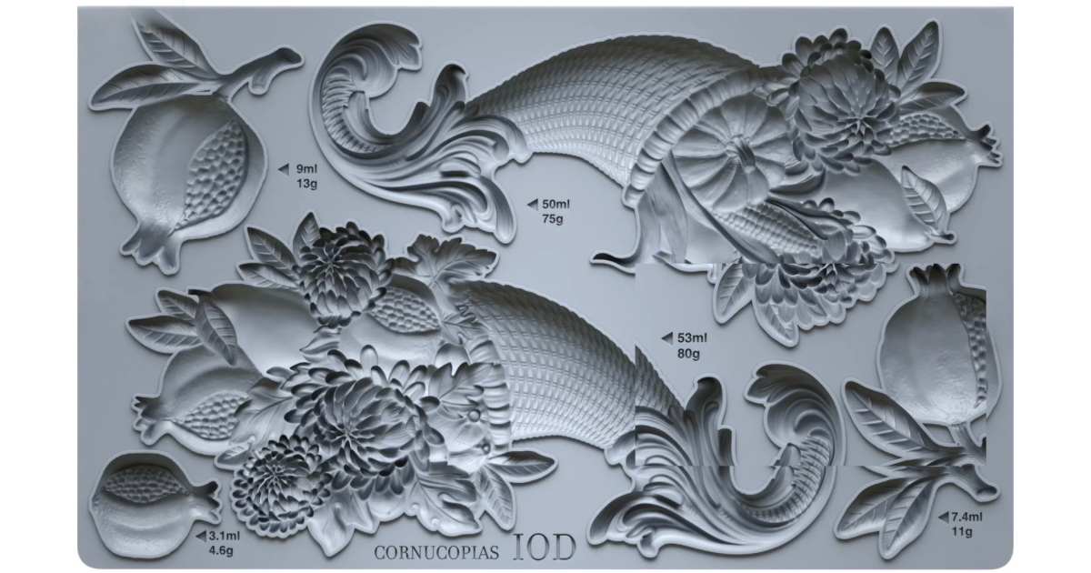 IOD Mould Cornucopias | Winterkollektion 2026