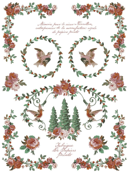 IOD Paint Inlay La Folie Limited Edition aus der neuen Weihnachtskollektion 2025 erhältlich bei Countryside Colours