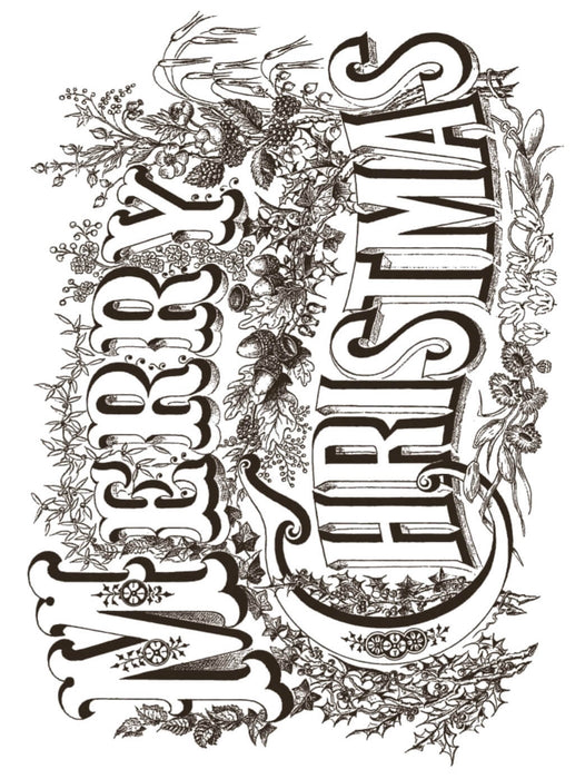 IOD Paint Inlay Twelth Night Limited Edition aus der neuen Weihnachtskollektion 2025 erhältlich bei Countryside Colours