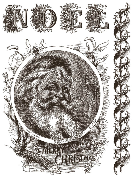 IOD Paint Inlay Twelth Night Limited Edition aus der neuen Weihnachtskollektion 2025 erhältlich bei Countryside Colours