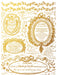 IOD Decor Gilded Transfer Etiquette erhältlich bei Countryside Colours