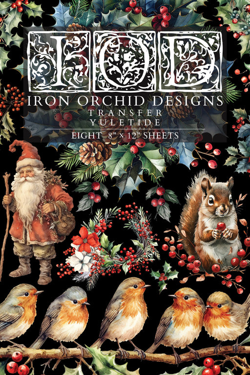 IOD Decor Transferfolie Yuletide Holiday Release 2024 Limited Edition erhältlich bei Countryside Colours