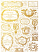 IOD Decor Gilded Transfer Etiquette erhältlich bei Countryside Colours