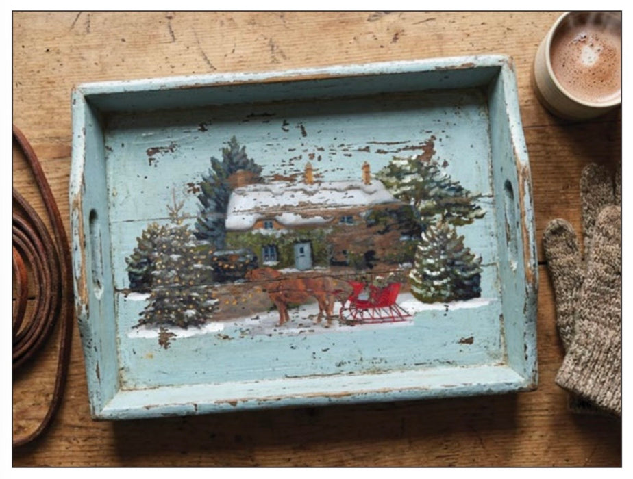 IOD Transfer A Cotswold Christmas 8x12 Pad | Winterkollektion 2026
