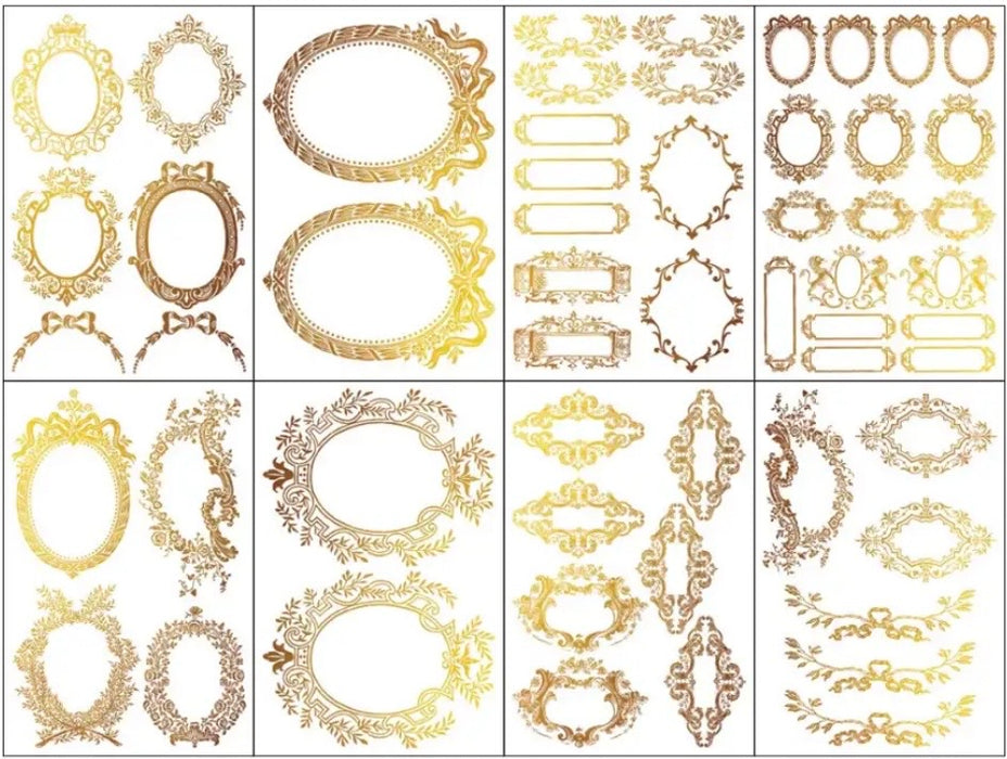 IOD Gilded Transfer Petite Ornements erhältlich bei Countryside Colours 
