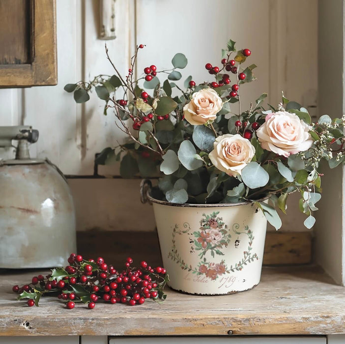 IOD Paint Inlay La Folie Limited Edition aus der neuen Weihnachtskollektion 2025 erhältlich bei Countryside Colours