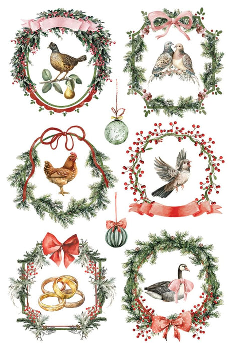 IOD Transfer Partridge Lane Limited Edition aus der neuen Weihnachtskollektion 2025 erhältlich bei Countryside Colours