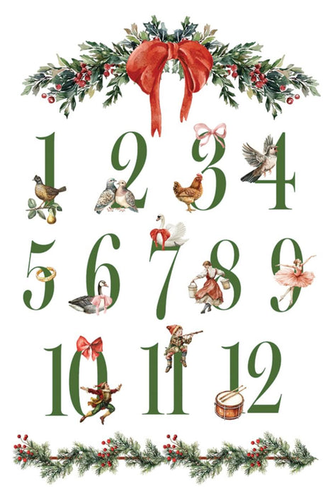 IOD Transfer Partridge Lane Limited Edition aus der neuen Weihnachtskollektion 2025 erhältlich bei Countryside Colours