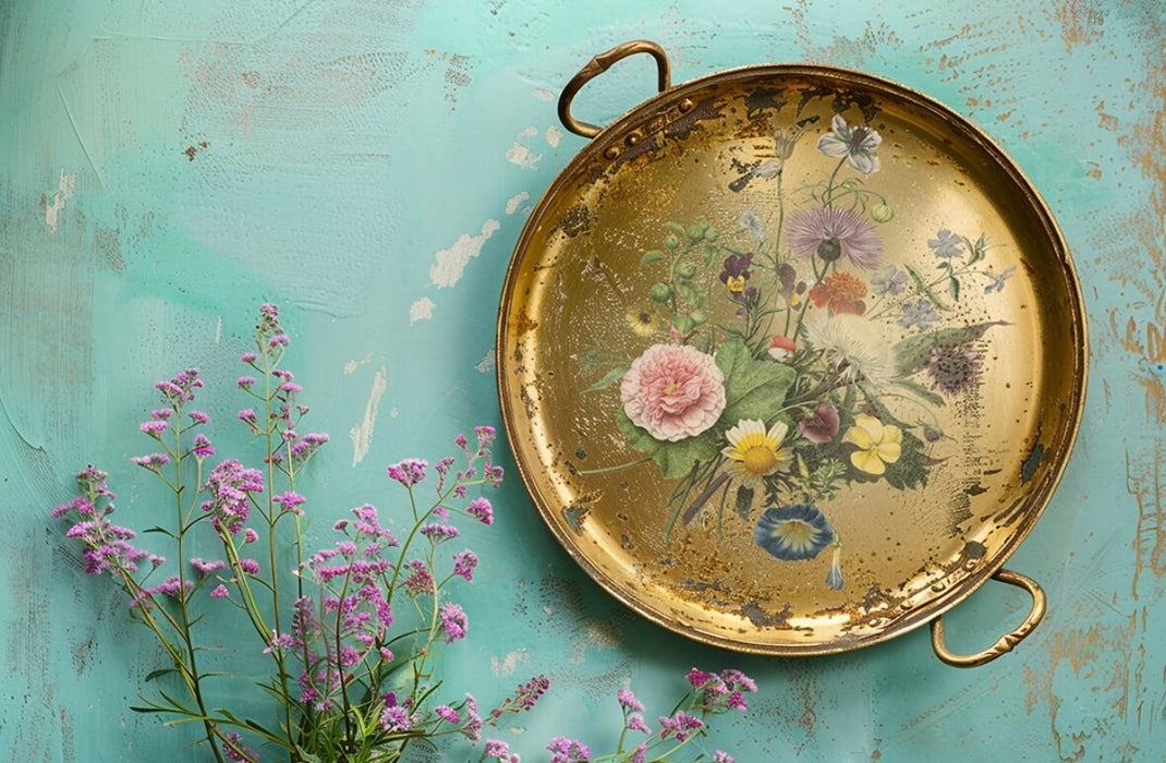 IOD Decor Transfer Wilde Bloemen erhältlich bei Countryside Colours