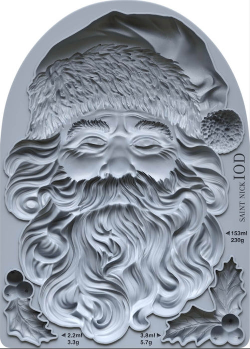 IOD Mould Saint Nick Limited Edition aus der neuen Weihnachtskollektion 2025 erhältlich bei Countryside Colours