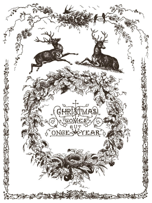 IOD Paint Inlay Twelth Night Limited Edition aus der neuen Weihnachtskollektion 2025 erhältlich bei Countryside Colours