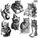 IOD Christmas Kitties Stempel aus dem neuen Holiday Release 2023 erhältlich bei Countryside Colours