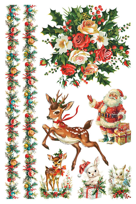 IOD Decor Transferfolie Kitschy Christmas Holiday Release 2024 Limited Edition erhältlich bei Countryside Colours