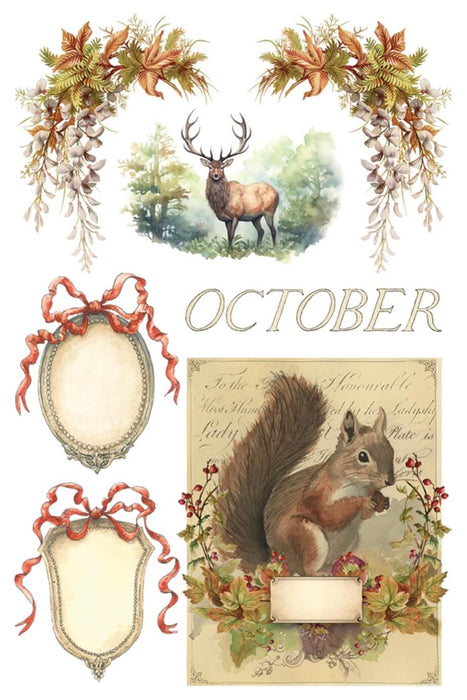 IOD Transfer Santa s Hollow Limited Edition aus der neuen Weihnachtskollektion 2025 erhältlich bei Countryside Colours