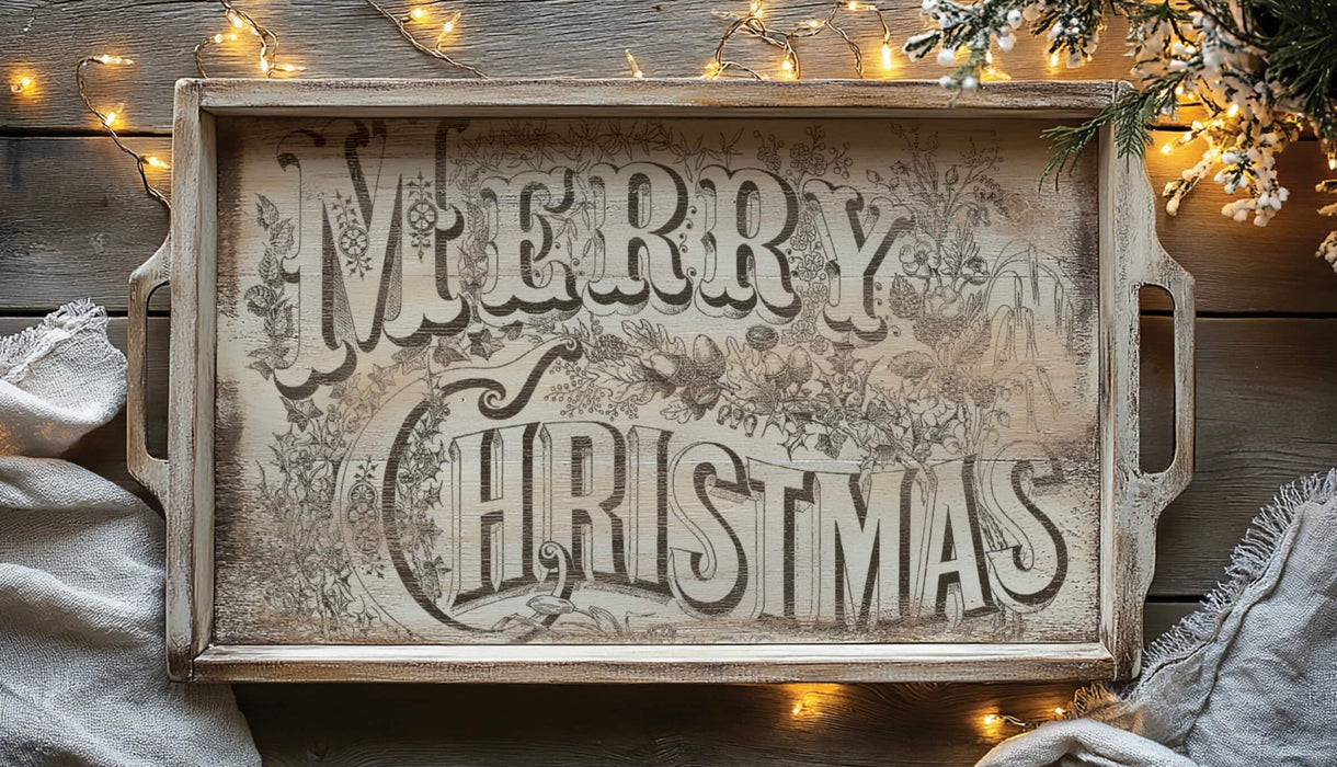 IOD Paint Inlay Twelth Night Limited Edition aus der neuen Weihnachtskollektion 2025 erhältlich bei Countryside Colours