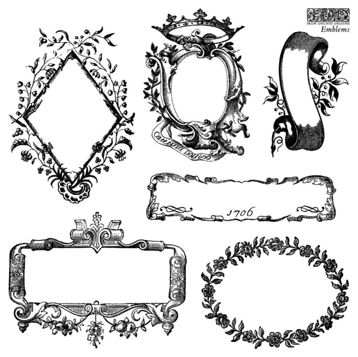 IOD Stempel Box Set Emblems erhältlich bei Countryside Colours 