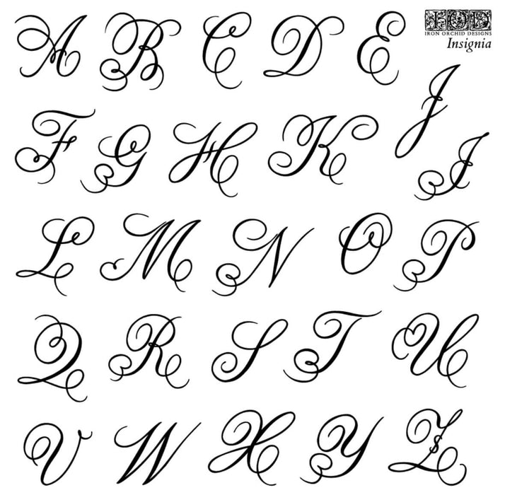 IOD Decor Stempel Insignia erhältlich bei Countryside Colours 