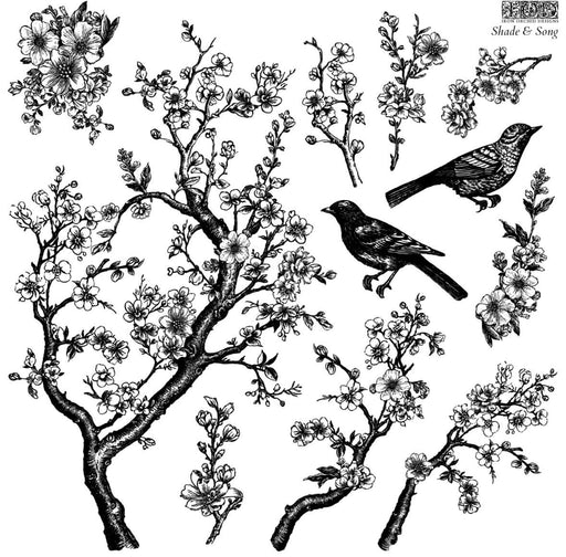 IOD Decor Stempel Shade & Song erhältlich bei Countryside Colours 