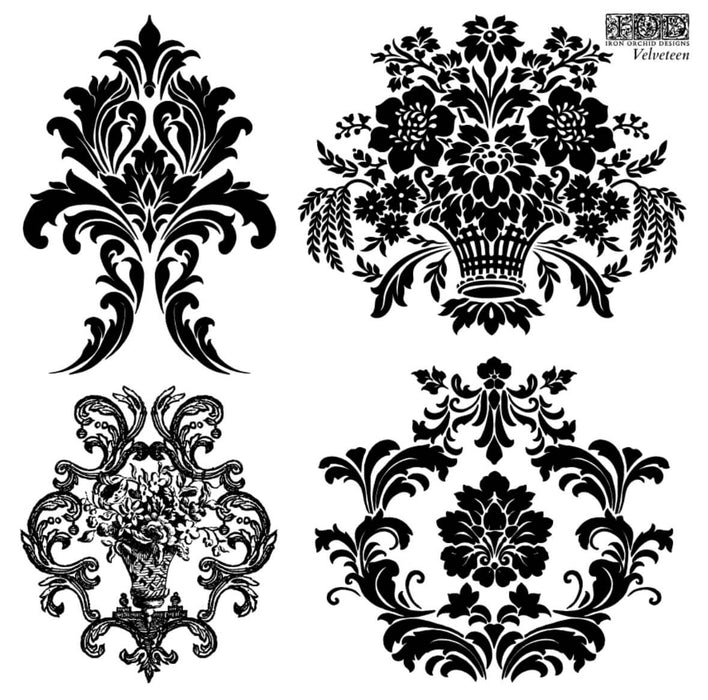 IOD Decor Stempel Velveteen erhältlich bei Countryside Colours