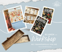 Holztablett Workshop mit IOD Transfers Blumen Thema