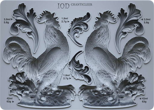 IOD Mould Chanticleer erhältlich bei Countryside Colours 
