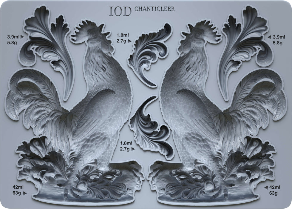 IOD Mould Chanticleer erhältlich bei Countryside Colours 