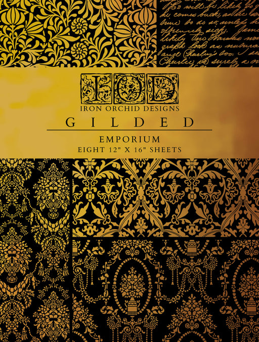 IOD Gilded Transfer Emporium erhältlich bei Countryside Colours Verpackungsvorderseite