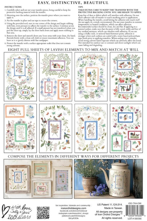 IOD Transfer Emily Clare erhältlich bei Countryside Colours