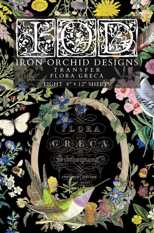 IOD Transfer Flora Greca erhältlich bei Countryside Colours 