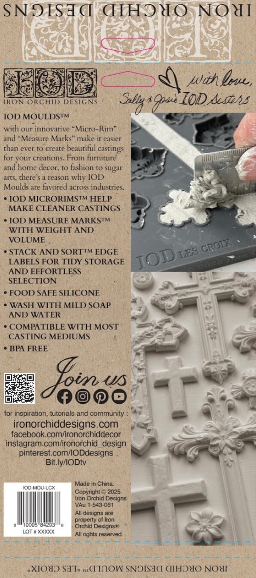 IOD Mould Les Croix erhältlich bei Countryside Colours 