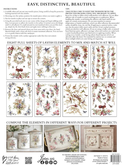 IOD Transfer Madeleine erhältlich bei Countryside Colours 