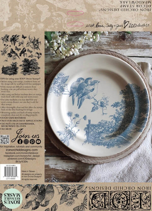 IOD Stempel Meadowlark erhältlich bei Countryside Colours 