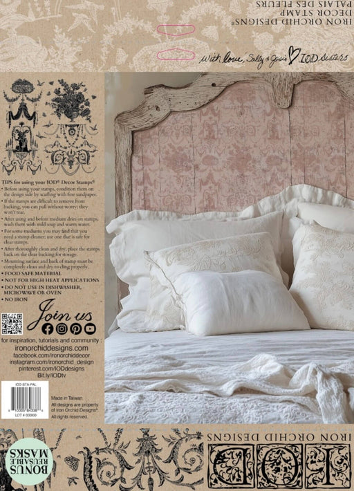 IOD Stempel Palais des Fleurs erhältlich bei Countryside Colours