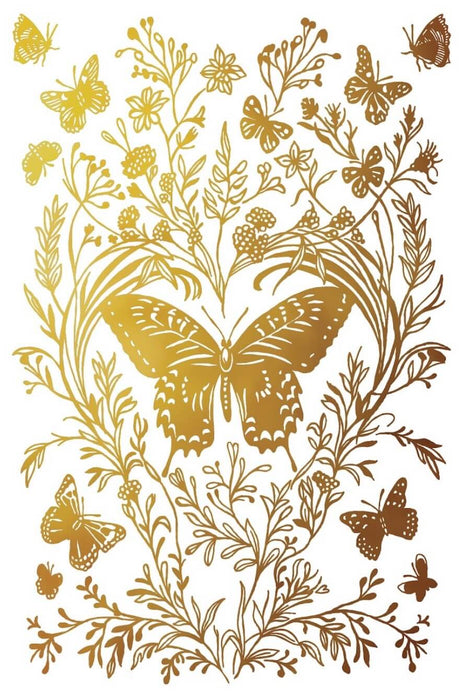 IOD Gilded Transfer Papillon erhältlich bei Countryside Colours 