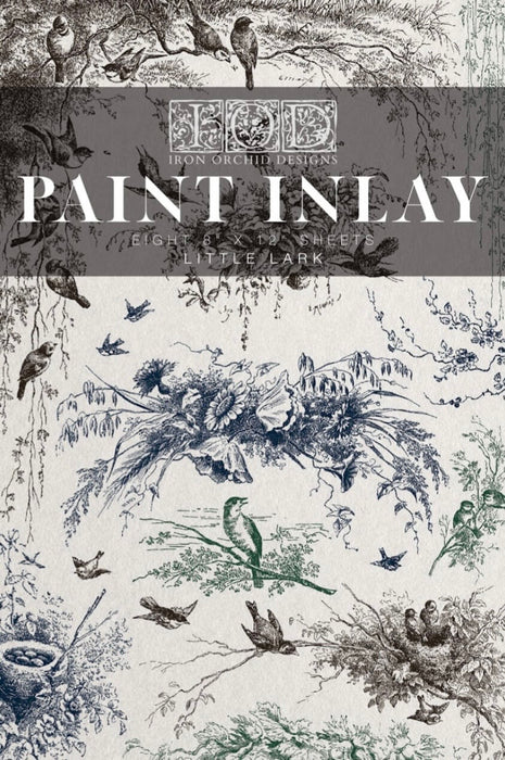 IOD Paint Inlay Little Lark | Sommerkollektion 2026 |