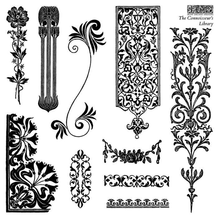IOD Decor Stempel  The Connoisseur‘s Library| Sommerkollektion 2026 |