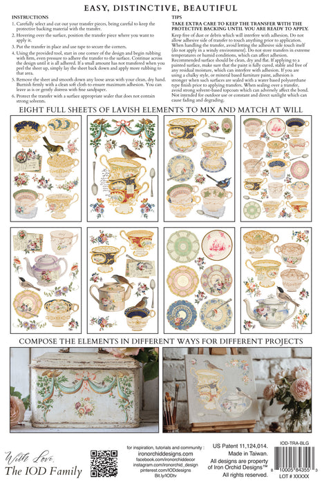 IOD Decor Transfer Belgravia | Sommerkollektion 2026 |