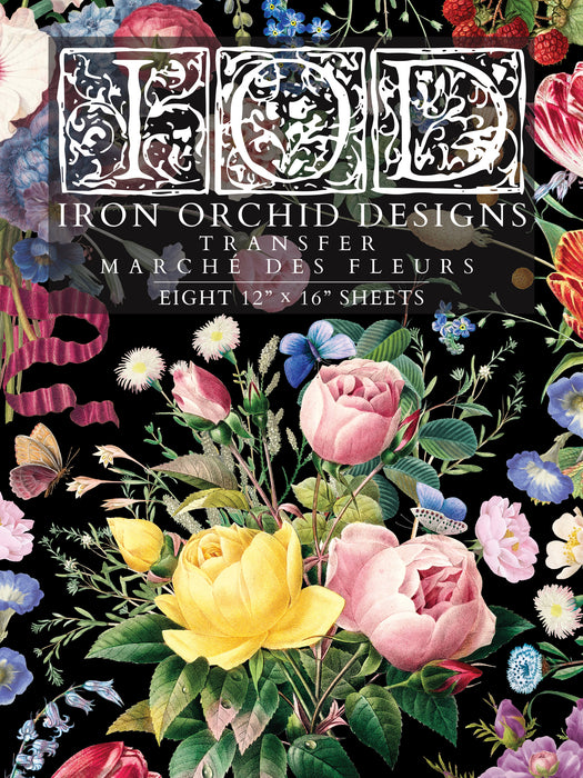 IOD Decor Transfer Marché Des Fleurs | Sommerkollektion 2026 |
