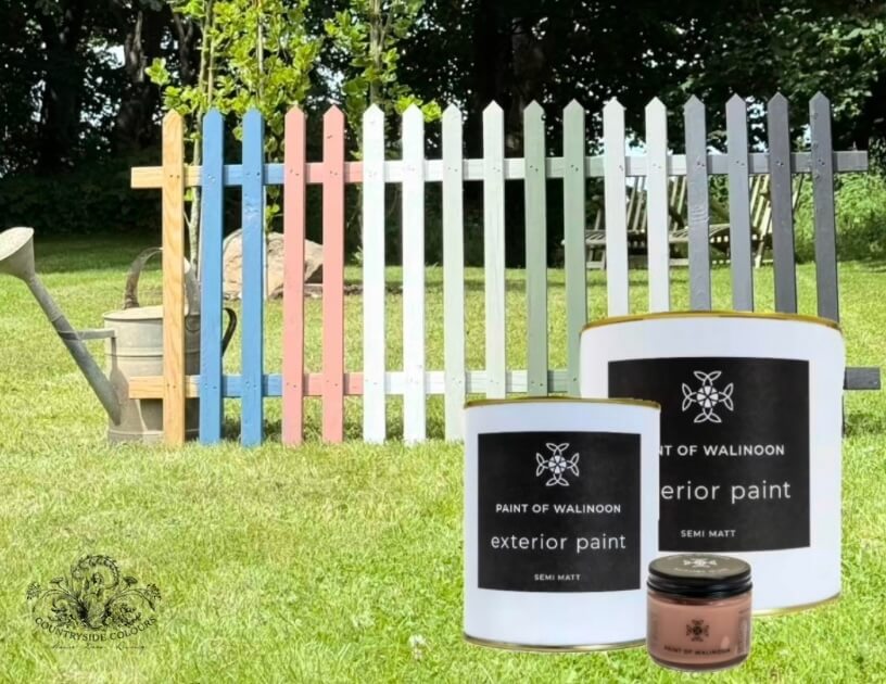 Outdoorfarben von Paint of Walinoon Beispiel Zaun