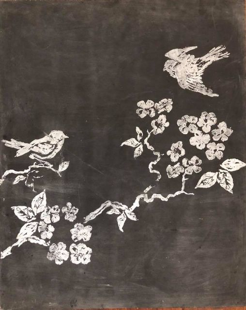 IOD Decor Stempel Birds Branches Blossoms - Countrysidecolours