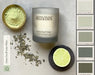 Meltin Green Tea und Lime von Painting The Past erhältlich bei Countryside Colours