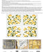 IOD Decor Transfer Lemon Drops Verpackungsrückseite erhältlich bei Countryside Colours