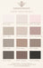 Farbkarte New Neutrals von Painting the Past - Countrysidecolours