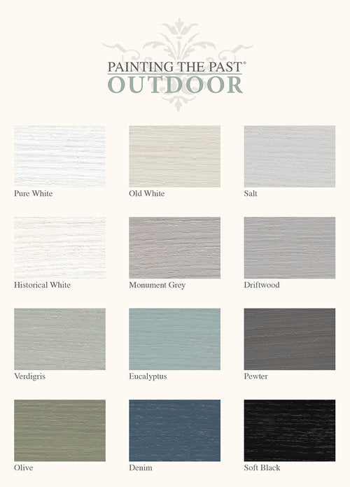 Outdoorfarbe Pure White von Painting The Past - Countrysidecolours